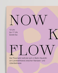 After Hover: Flowmarkt in Berlin Neukölln mit Blumen-Muster