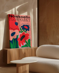 After Hover: Flowmarkt Berlin Kultmotiv mit roten Blumen