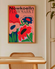 After Hover: Flowmarkt Berlin Kultmotiv mit roten Blumen