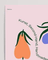 After Hover: Kunstmarkt in Berlin Neukölln mit Früchten