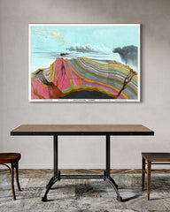 After Hover: "Geology Chart" mit bunten Erdschichten