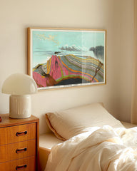 After Hover: "Geology Chart" mit bunten Erdschichten