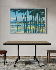 After Hover: Kawase Hasui - Bambus-Wald am Fluss Tama