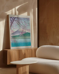 After Hover: Kawase Hasui - Kirschblüten in Kishio bei West Izu