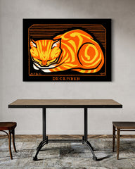 After Hover: "December Cat" in Orange