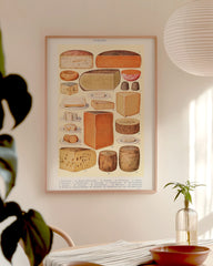 After Hover: Käse-Übersicht aus Mrs. Beetons Book