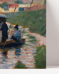 After Hover: Georges Seurat - Blick von der Seine