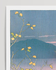 After Hover: Kawase Hasui - Ufer des Towada-Sees in Aomori