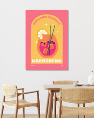 After Hover: Berliner Bezirke: Kreuzberg Cocktail in Pink