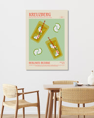 After Hover: Sehenswürdigkeiten in Berlin Kreuzberg - Cocktails in Grün