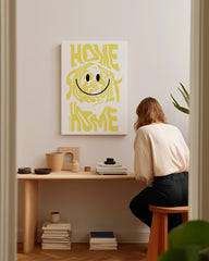 After Hover: Home Sweet Home mit Smiley im Y2K Stil