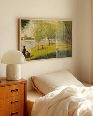 After Hover: Georges Seurat - Studie für "Ein Sonntag an der Grande Jatte"