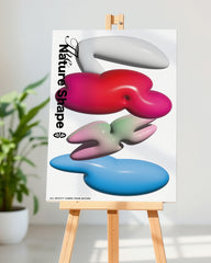 After Hover: Blumen und Tropfen aus der Nature Shape Serie