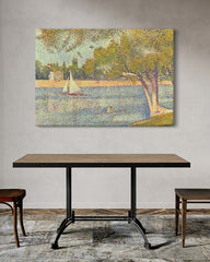 After Hover: Georges Seurat - Die Seine an der Grand Jatte, Frühling