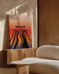 After Hover: What you say - Be kind to your mind