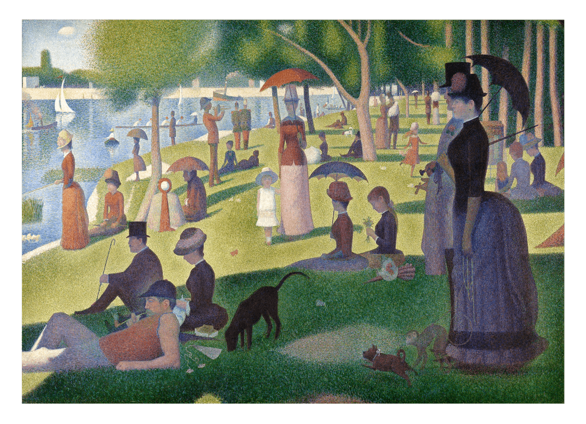 Georges Seurat - Ein Sonntag an der Grande Jatte
