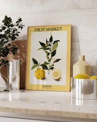 After Hover: Lemon Fruit Market in Sorrento Italia