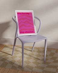 After Hover: My body. My choice - in Pink