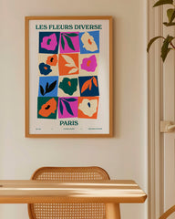 After Hover: Bunte Blumen und Blätter - Les fleurs Paris