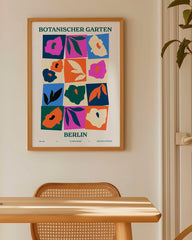 After Hover: Bunte Blumen und Blätter - Botanischer Garten Berlin