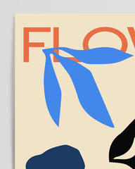 After Hover: Minimalistisches Blumen-Muster Flower Power