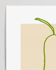 After Hover: Minimalistische Birne im Line Art Stil