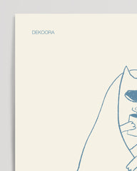 After Hover: Katze mit Decke "But first Coffee"