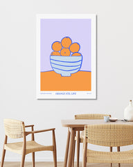 After Hover: Orangen in der Schale - Stillleben