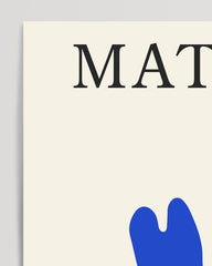 After Hover: Papiers Découpiérs - Blaue Koralle von Matisse inspiriert