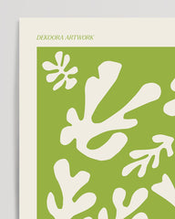 After Hover: Matisse's Garden - Blätter im Stil von Matisse
