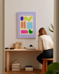 After Hover: Abstrakte bunte Formen - L'art abstrait