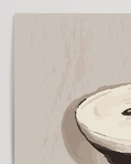 After Hover: Espresso Martini mit Kaffeebohnen