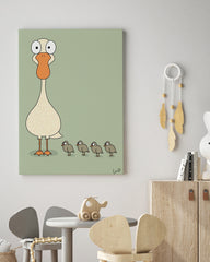 After Hover: Gänsemarsch - Süße Tier-Illustration für Kinder