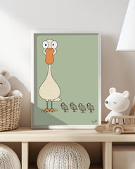 After Hover: Gänsemarsch - Süße Tier-Illustration für Kinder
