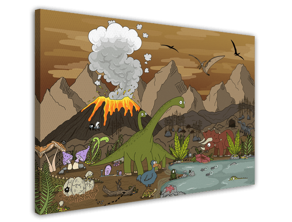 Vor unserer Zeit - Dekoration für ein Dino-Kinderzimmer