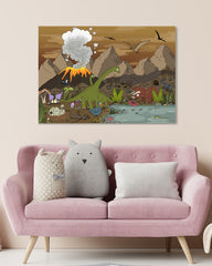 After Hover: Vor unserer Zeit - Dekoration für ein Dino-Kinderzimmer