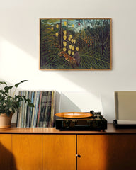 After Hover: Henri Rousseau - Kampf zwischen Tiger und Büffel