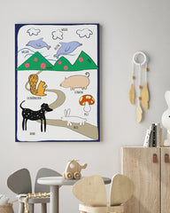 After Hover: Lernen mit Kindern: Natur & Tiere mit Begriffen