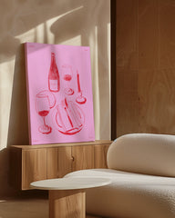 After Hover: Candle Light Dinner Essentials in Pink