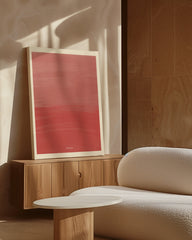 After Hover: Pinselstriche in Kaminrot mit Farbverlauf