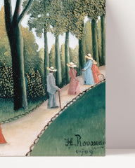 After Hover: Henri Rousseau - Die Luxemburg Gärten - Shopin-Monument