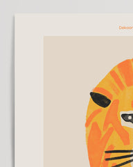 After Hover: Leipziger Zoo mit Löwen-Illustration