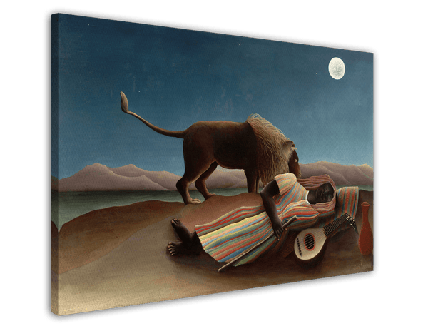 Henri Rousseau - Schlafende Zigeunerin
