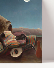 After Hover: Henri Rousseau - Schlafende Zigeunerin