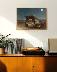 After Hover: Henri Rousseau - Schlafende Zigeunerin