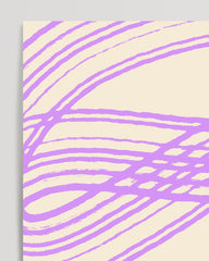 After Hover: Pink Eternity - Abstrakte Zeichnung