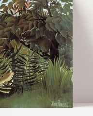 After Hover: Henri Rousseau - Hungriger Löwe