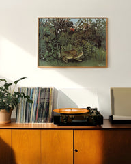 After Hover: Henri Rousseau - Hungriger Löwe