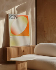 After Hover: Open House Fine Art Gallery - retro inspired