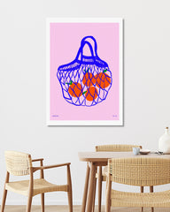 After Hover: Sommer im Netz: Einkaufsbeutel mit Orangen